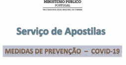 Serviço de Apostilas – Medidas de Prevenção Covid-19 - Atualização